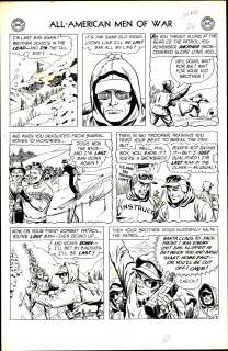 Russ Heath | Heath - All American Men of War #53, Page 26, DC, 1958 NO RESERVE! | Russ Cochran