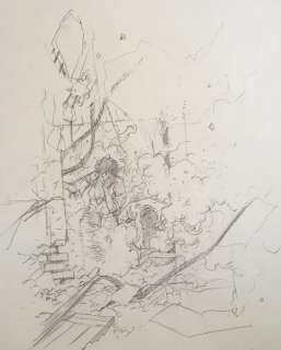 Francq, Philippe | Francq, Philippe - Crayonné original - Largo Winch - (années 1990) | Catawiki