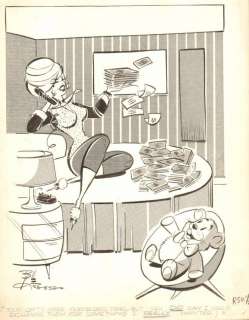 Bill Kresse - Gold-Digger Gag Art - 1965