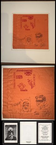 Bob Kane | Batman and Robinhead shot art | ArchAngels