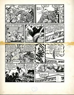 Miguel Gallardo | Otan Si, Otan No, p.39 (Ediciones La Cúpula) | Pop Art Collector