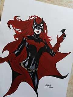 Emanuela Lupacchino - DC Comics - Batwoman Original Artwork by Emanuela Lupacchino