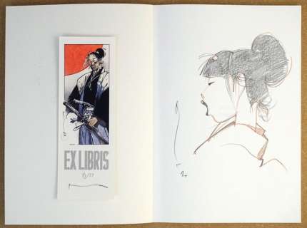 Michetz | Michetz - Artbook "Ronin 4" + ex-libris + dédicace - B - TL | Catawiki