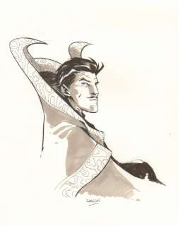 Karl Kerschl - Doctor strange commission - signed