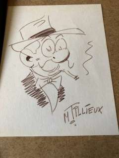 Tillieux, Maurice | Tillieux, Maurice - Dessin original - Gil Jourdan - Inspecteur Crouton | Catawiki