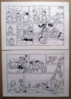 Paul Geerts / Eric de Rop | Suske en Wiske - Originele pagina (p.29) - De preutse prinses - (2020) | Catawiki