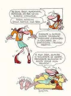 Silvia Ziche | La Vita secondo Lucrezia - Silvia Ziche - illustrazione originale "Tacchi Altissimi" - Page volante - Exemplaire unique | Catawiki