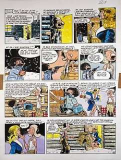 Dimitri - Dimitri - Planche originale couleur - Le Goulag T12 - Halte Ã  la viscère (planche 21) - (1992)