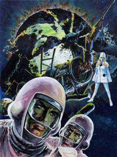 Vance | Bob Morane, illustration couleurs Ã  la gouache po… | Banque Dessinée