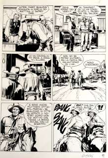 Giovanni Ticci | Tex n. 521 - Giovanni Ticci - tavola originale - Page volante - (2004) | Catawiki