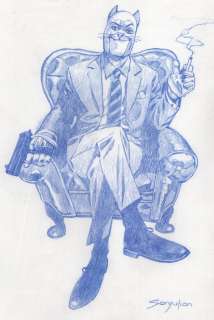 Sanjulian, Manuel | Sanjulian, Manuel - Original drawing - Blacksad | Catawiki