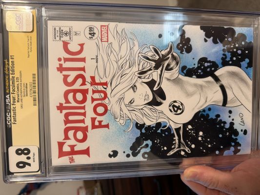 Greg Land Invisible Woman Sketch