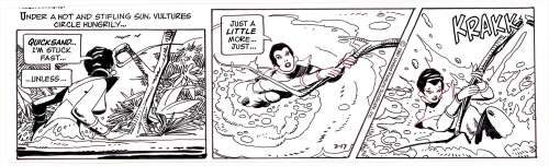 Gil Kane | Kane - STAR HAWKS, Daily Strip (3/17/1981) NO RESERVE! | Russ Cochran