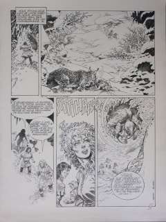 Aouamri, Mohamed | Aouamri, Mohamed - Planche originale - Mortepierre T2 - Les Guerriers de rouille - (1998) | Catawiki