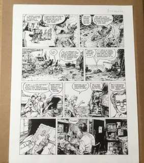 Drappier, Franz | Franz - Planche originale (p.24) - Thomas Noland T5 - Le goéland - Page volante - (1998) | Catawiki