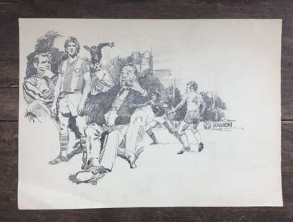 Gonzã¡Lez, José | GonzÃ¡lez, José - Original drawing - Futbol | Catawiki