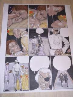 Format: Â± 50 X 61 Cm. | Erich von GÃ¶tha - Planche originale en couleur (p.42) - Les malheurs de Janice Tome 3 - (2003) | Catawiki