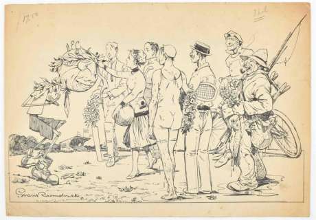 RAEMDONCK, G. VAN (1888-1966). HAAGSCHE FOOTBALL CLUB | Zwiggelaar Auctions