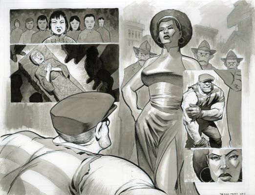 Eric Powell | The Goon: Them That Don’t Stay Dead #4, Page 2 & 3 Splash | Eric Powell