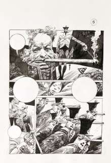 Sergio Toppi | Sergio Toppi - original page "Porta Tosa 1848" pg. 5 - Page volante - Exemplaire unique - (2011) | Catawiki