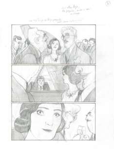 Jorge Gonzalez - Planche originale - Bandonéon