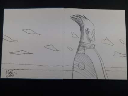 Lorenzo Mattotti | Lorenzo Mattotti - Volume "Segni e Colori" Con Illustrazione Originale Firmata - Cartonné - EO - (2000) | Catawiki