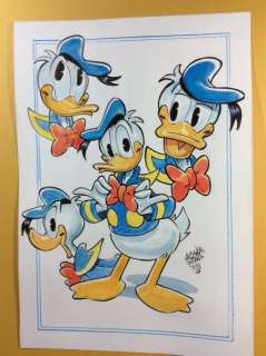 Alessandro Gottardo | Donald Duck - â€œIl miglioreâ€ - Page volante - Exemplaire unique - (2020/2020) | Catawiki