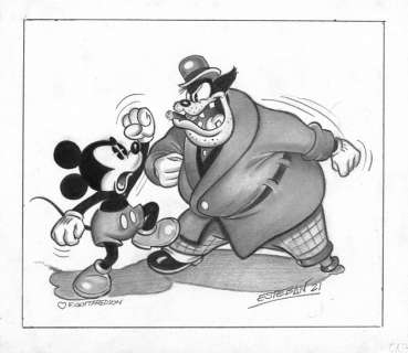 Esteban | Mickey Mouse - Esteban - Original drawing | Catawiki