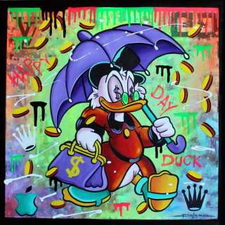 Brisan Gabriel(1967) | Brisan Gabriel(1967) - Conceptual Tribute Art - Happy Day Duck (2021) | Catawiki