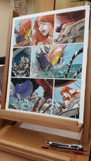 De Vos, Jorg / Molenaar, Romano | de Vos, Jorg / Molenaar, Romano - Originele pagina in kleur - Storm 23 - De Navel van de dubbele god - (2006) | Catawiki