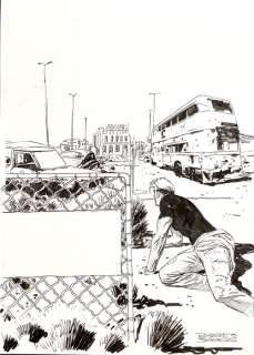 Roberto de Angelis | Nathan Never 122 - Roberto De Angelis - tavola originale - Page volante | Catawiki