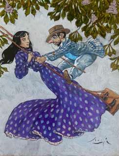 Smudja, Gradimir | Smudja, Gradimir - Dessin original couleur - Toulouse Lautrec | Catawiki