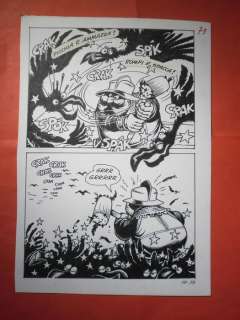 Magnus (Roberto Raviola) | Magnus, Compagnia della Forca n° 18 - Tavola Originale pag. 79 completa con lettering - Page volante - Exemplaire unique - (1977) | Catawiki