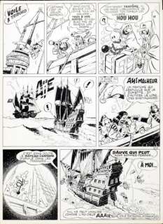 Cezard Jean - Arthur le fantôme. Planche 6 du récit Le bateau fantôme publiée
