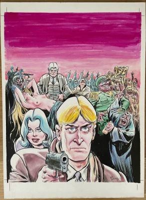 Will Eisner | Cover Signal from Space/Life on another planet | Thornbush Art