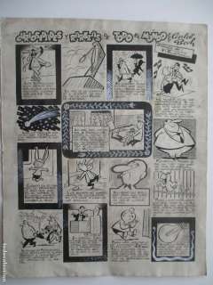 FRANCISCO IBÁÑEZ: PLANCHA ORIGINAL PUBLICADA EN LA REVISTA ”LA RISA”. PLANCHAS ORIGINALES.