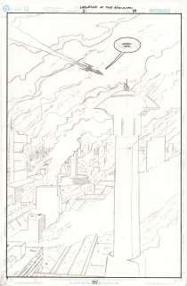 LEGENDS OF THE HAWKMAN Issue #2 Splash Page | ComicConnect