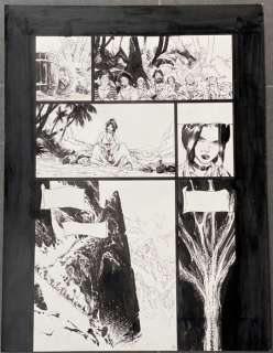 Mathieu Lauffray / Xavier Dorison | Lauffray, Mathieu - Planche originale Long John Silver T3 - Le Labyrinthe d’Emeraude - (2010) | Catawiki