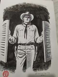 Alessandro Bocci - Tex - Alessandro Bocci - original artwork - Page volante - Exemplaire unique (2021)