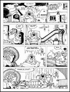 Dupa | Dupa - Planche originale Cubitus - Cubitus donne la belle patate - (1985) | Catawiki