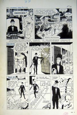 Wallace Wood | Unearthly Spectaculars #2 (The Wizard Makes the Scene) page 37, 1966 | Thornbush Art