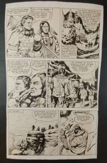 Ruggero Giovannini | Ruggero Giovannini - Tavola Originale "Le Grandi Acque" - Page volante - Exemplaire unique - (1951) | Catawiki