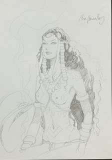 Mirallès, Ana | Djinn - Dessin original - Djinn projet de couverture - (2010) | Catawiki