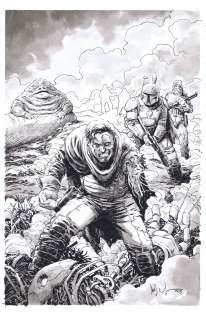 Dave Wachter - Star Wars: Bounty Hunters (Marvel Comics) issue #42 (Variant Cover)