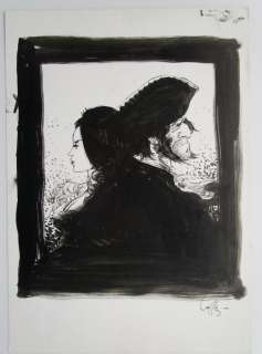 Lauffray | Lauffray - originele illustratie - Long John Silver en Lady Vivian Hasting | Catawiki