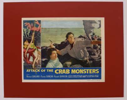 Attack of the Crab Monsters (1957) Lobby Card | mycomicshop.com
