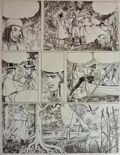 Manara, Milo | Manara, Milo - Originele pagina - El Gaucho - (1990) | Catawiki