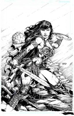 David Finch | Xena #1 Cover | Essential Sequential