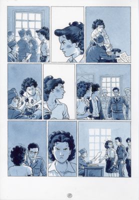 Dominique Bertail | Madeleine, Résistante tome 4 – Planche originale 83 | Galerie Barbier