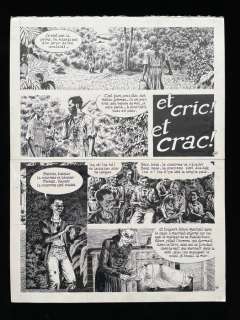 Auclair, Claude | Auclair, Claude - Originele pagina - Le Sang du flamboyant - (1985) | Catawiki